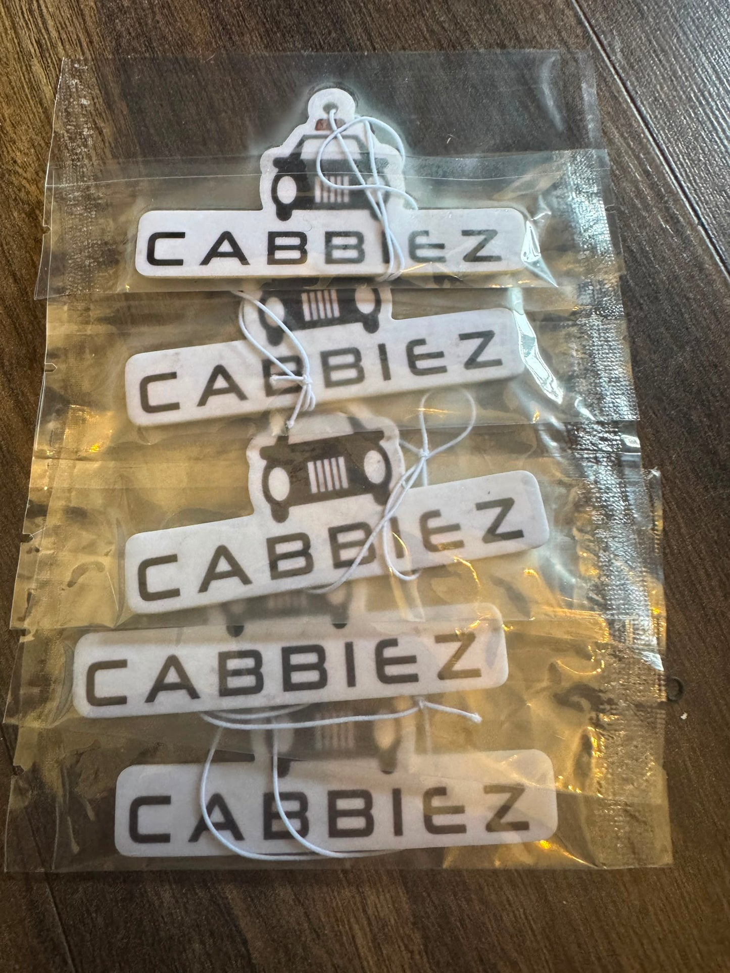 Cabbiez Air freshener pack x 5
