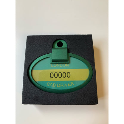 CABBIEZ BADGE HOLDER - OLD STOCK,TO CLEAR, FOR BADGE NO. BELOW 81***