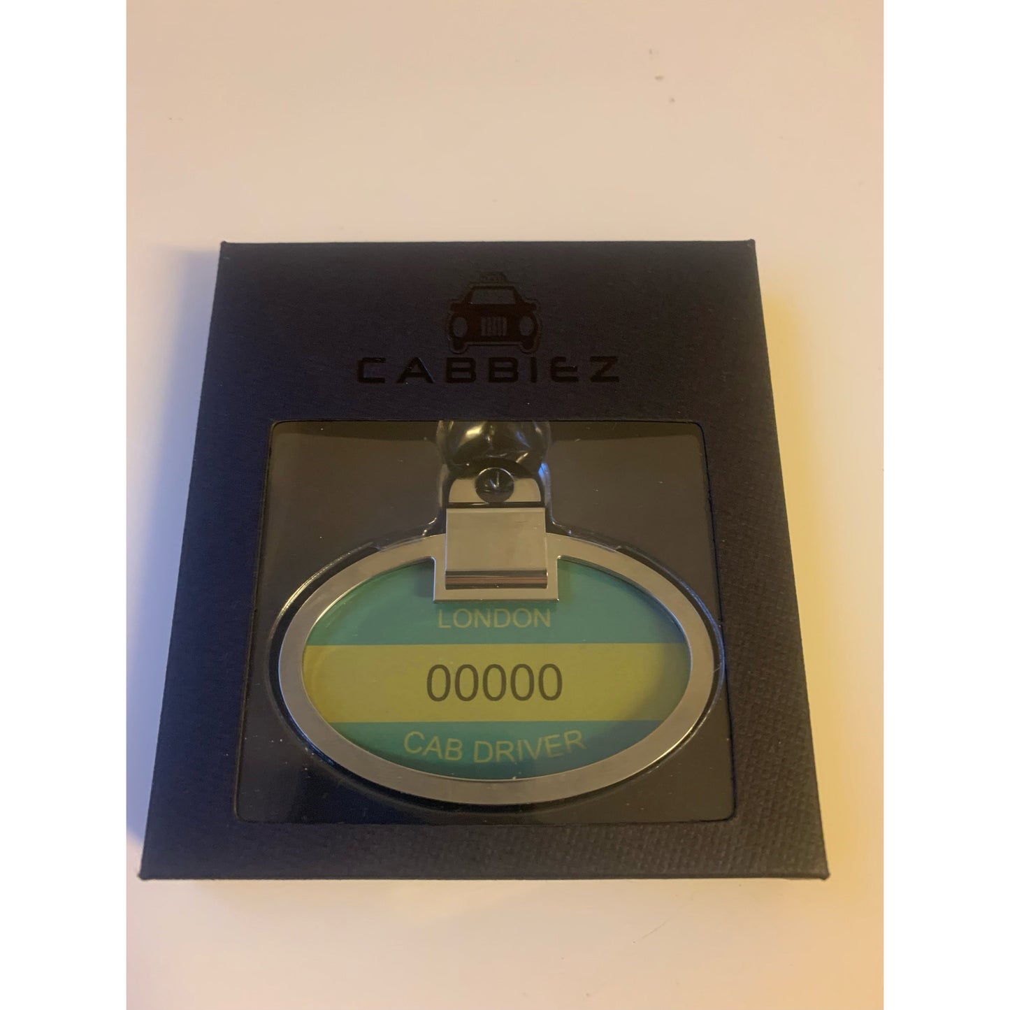 CABBIEZ BADGE HOLDER CHROME